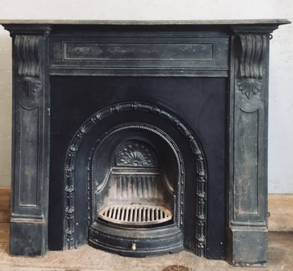 Reclaimed Cast Iron Fireplace