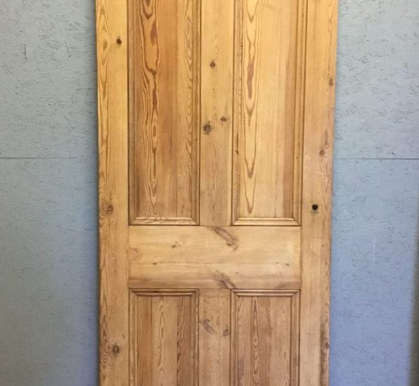 Stripped 4 Panelled Door