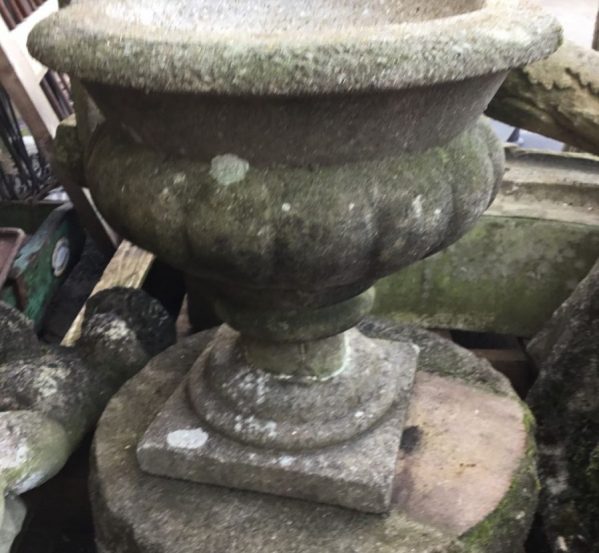 Reclaimed Stone Urn