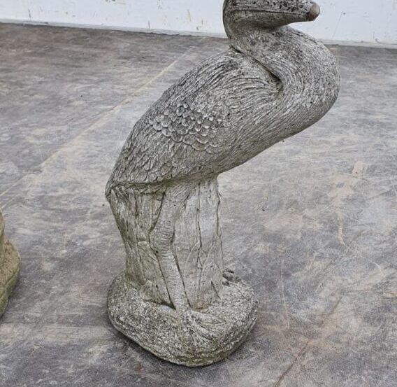 Small Heron Statue