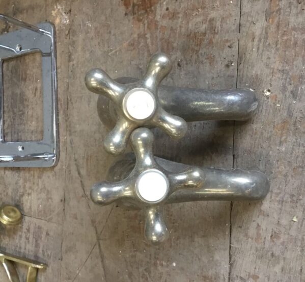 Pair of Silver Taps