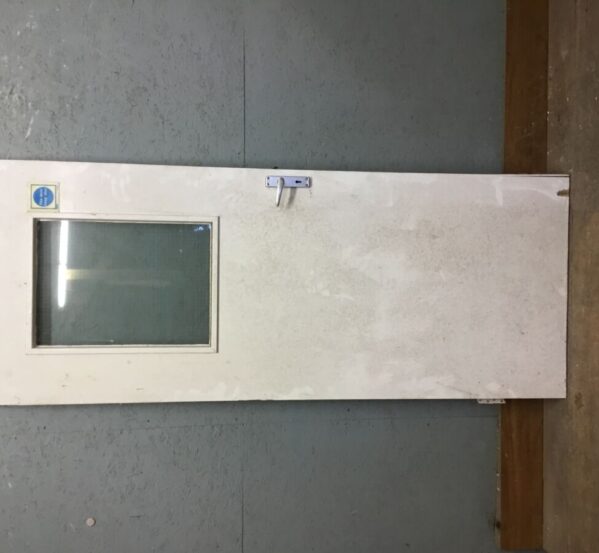 Fire Exit Glass Panel Door