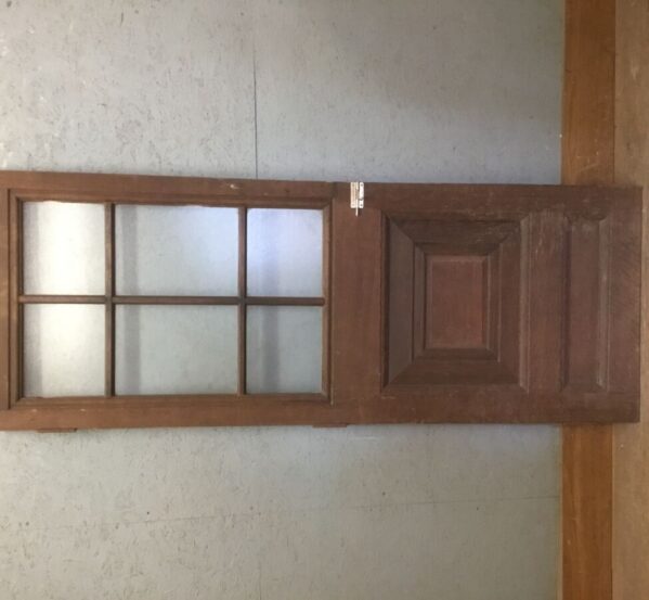 Half Glazed Oak Door