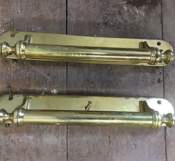 Pair of Brass Door Handles