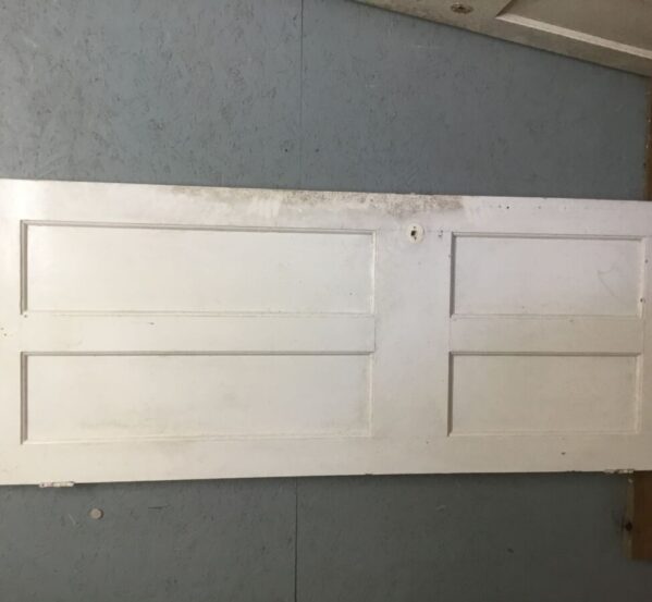 Large White 4 Panel Door