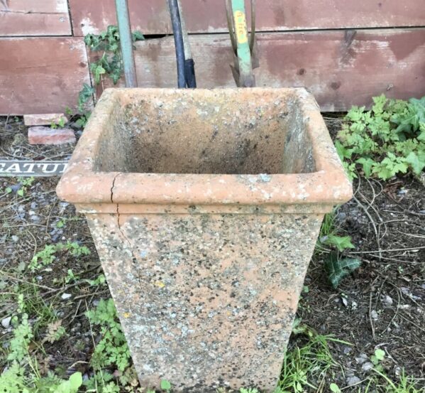 Reclaimed Square Pot