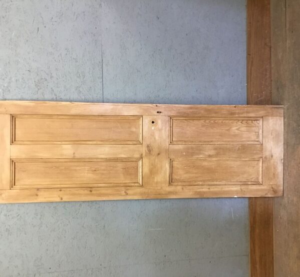 Small Pine Stripped Cupboard Door