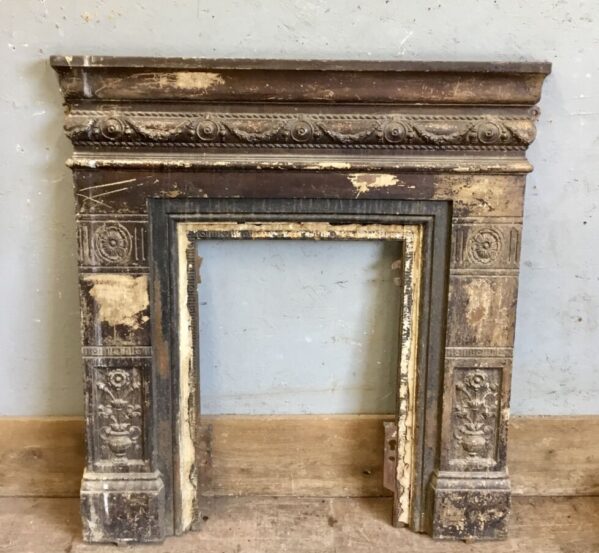Reclaimed Cast Iron Fire Surround
