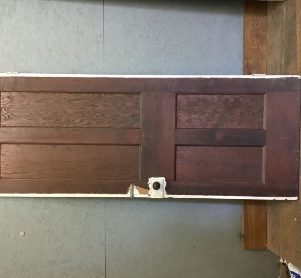 Varnished Pine 4 Panel Door 1