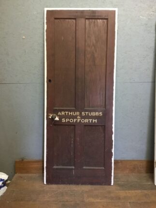 Varnished Pine 4 Panel Door 2