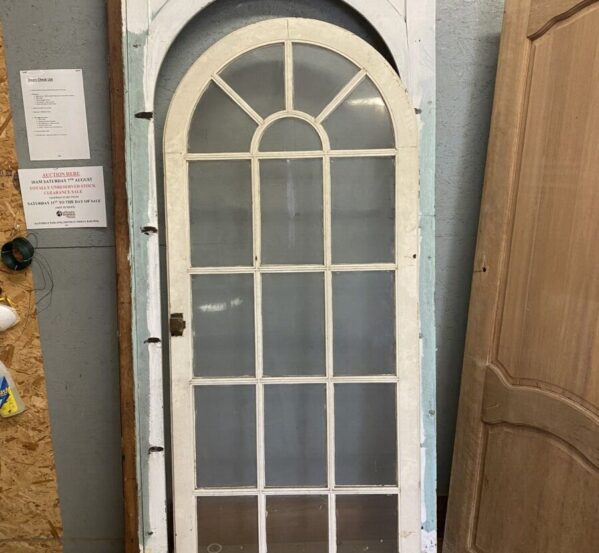 Glazed Arch Doorway With Frame