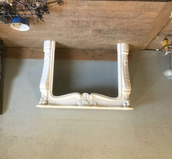 Grand Carved Marble Fire Surround