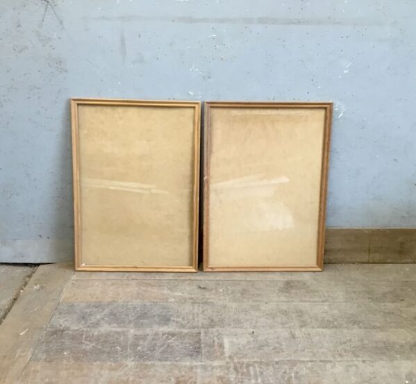 Wooden Frame With Glass
