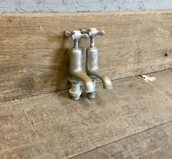 Pair of "Hot Cold" Taps