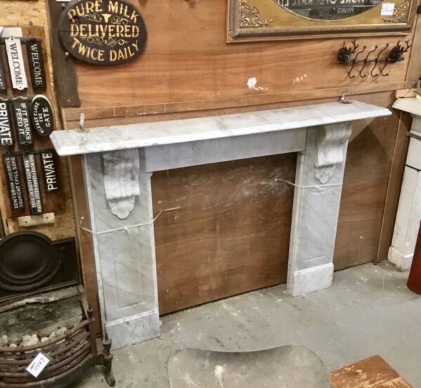 Reclaimed Marble Fire Surround