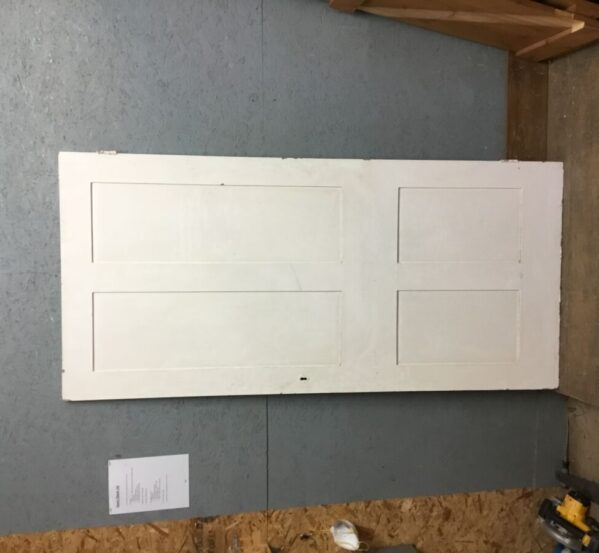 Short And Wide Painted 4 Panel