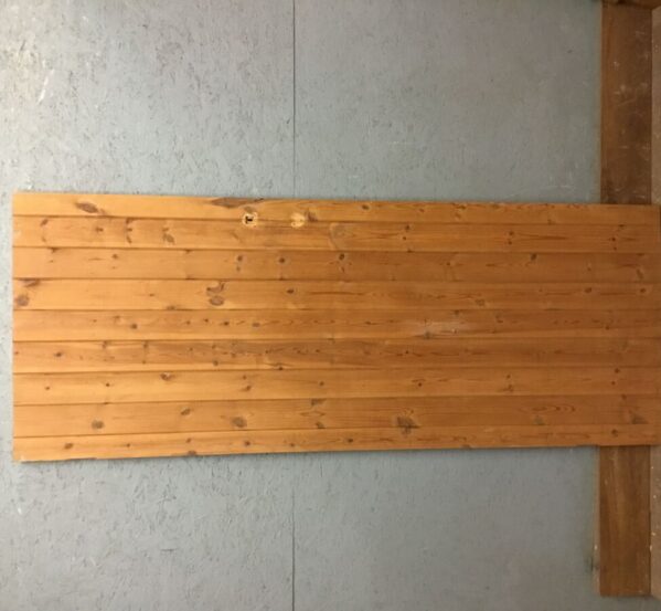 Simple Ledge And Brace Wooden Door