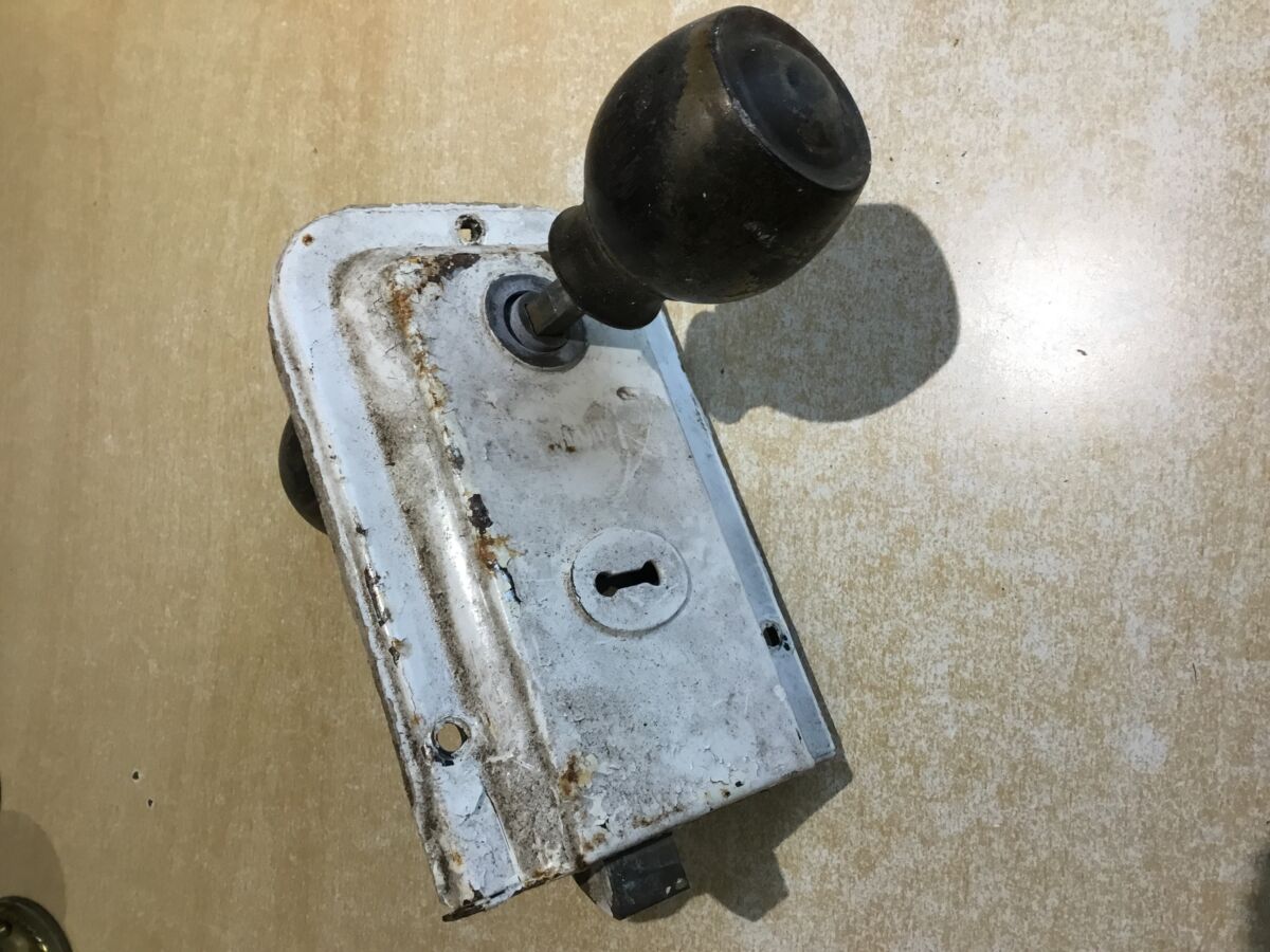 Reclaimed Heavy Rim Lock - Authentic Reclamation