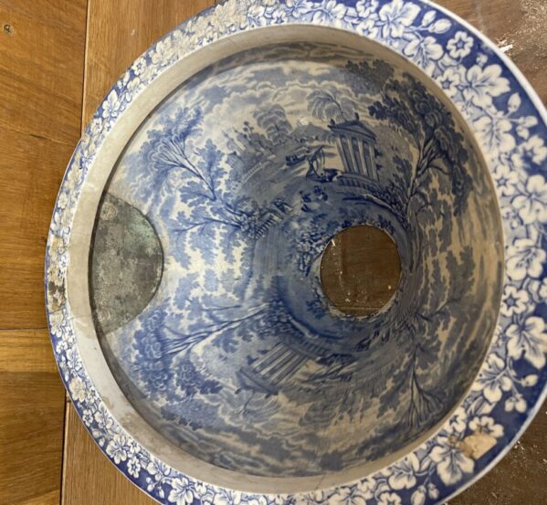 Reclaimed Victorian Pattern Toilet Bowl