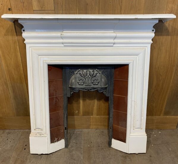 Beautiful Fire Surround with Tiles