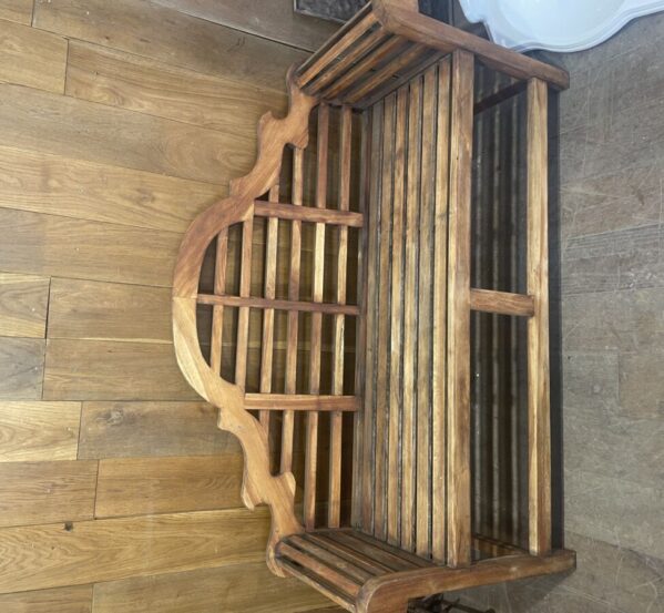 Reclaimed Light Wooden Bench