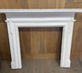 Decorative White Fire Surround