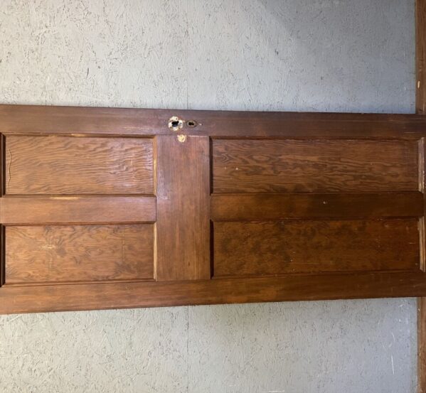 Reclaimed 4 Panel Brown Door