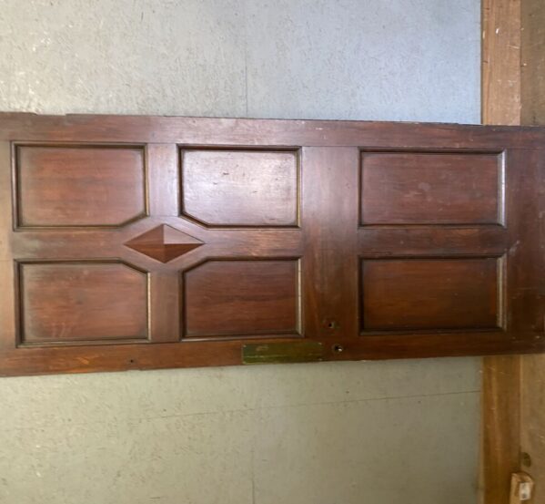 Reclaimed Varnished Multi panel Door