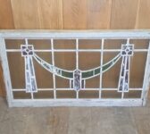 Ribbon Design Stained Glass Window