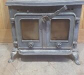 Reclaimed Wood Burner with Flue