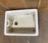 White Reclaimed Butler Sink