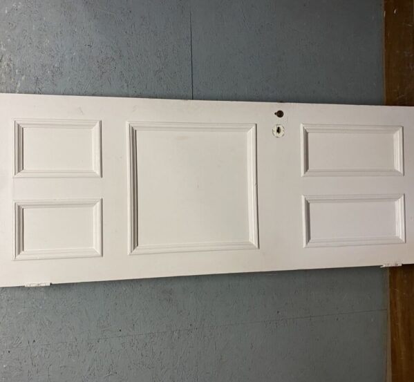Large White 5 Panel Pine Door