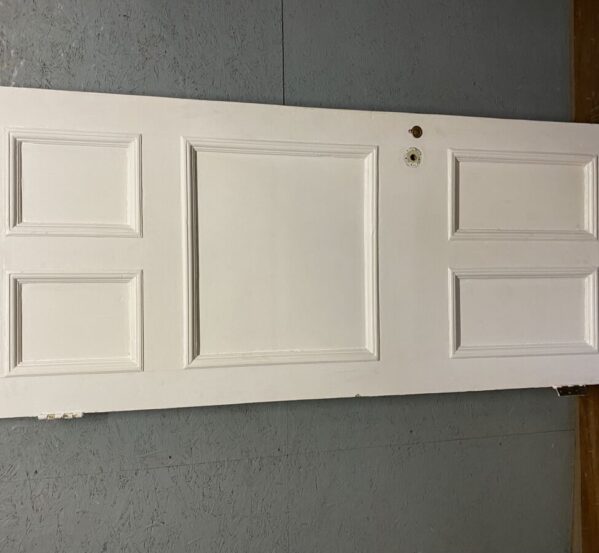 Large White 5 Panel Pine Door