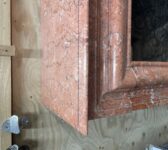 Lovely Reclaimed Pink Marble Surround