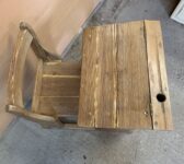 Reclaimed Wooden Children's School Desk