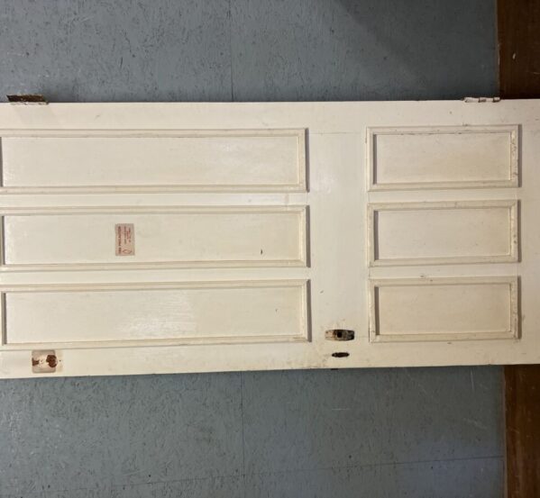 Large Reclaimed Heavy 6 Panel Door