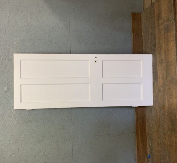 White Thin Beaded Door