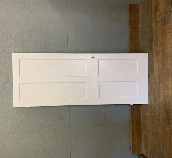 White Painted 4 Panel Door