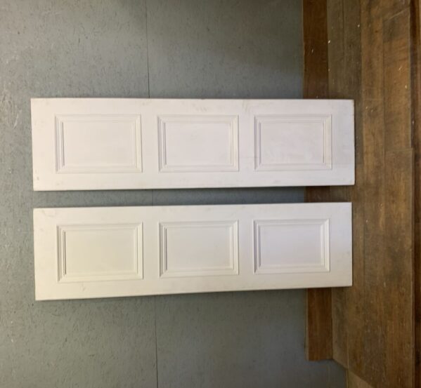Pair of Hardwood Cupboard Doors