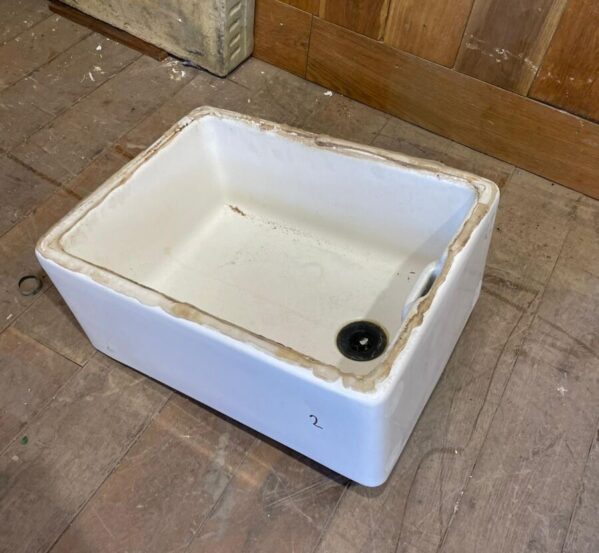 White Ceramic Reclaimed Sink
