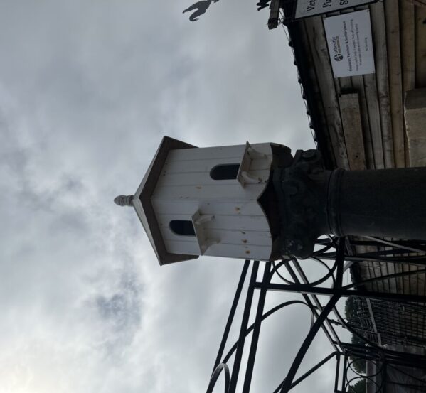 Reclaimed White Painted Dovecote