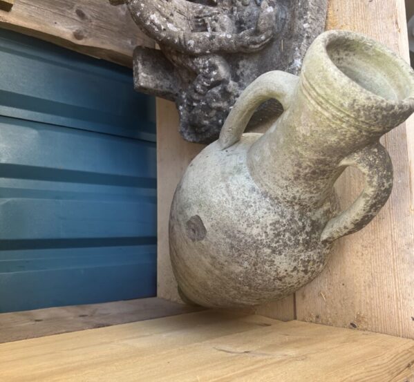 Lovely Weathered Jug With Handles