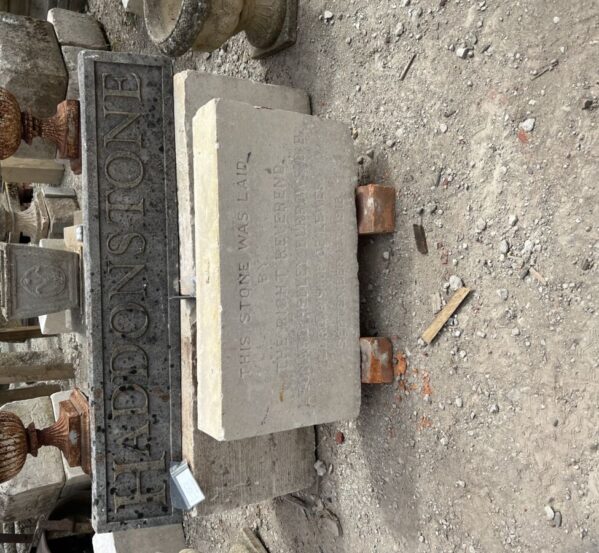 Reclaimed Portland Stone Headstone