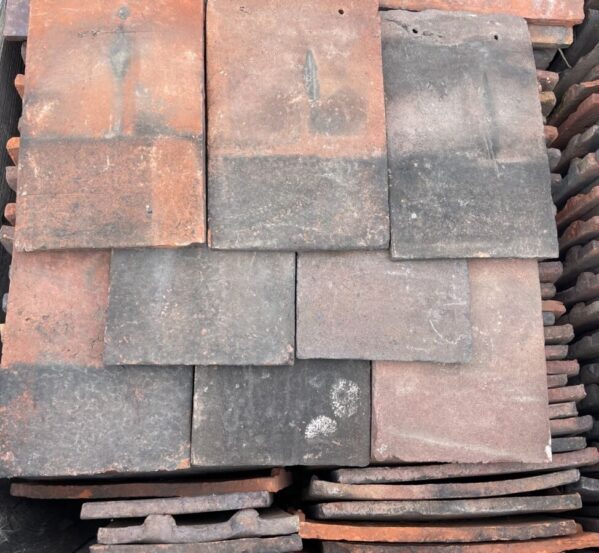 Mixed Coloured Hard Baked Tiles