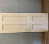 Painted 4 Panel with Lovely Beading