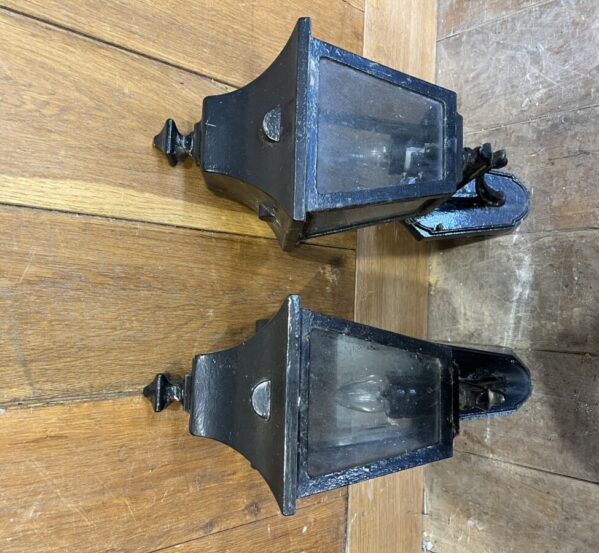 Pair of Wall Mounted Street Lights