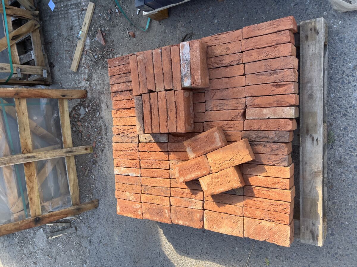 New Reclaimed Red Pavers