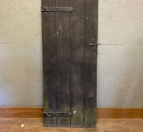 Heavy Oak Ledge and Brace Door
