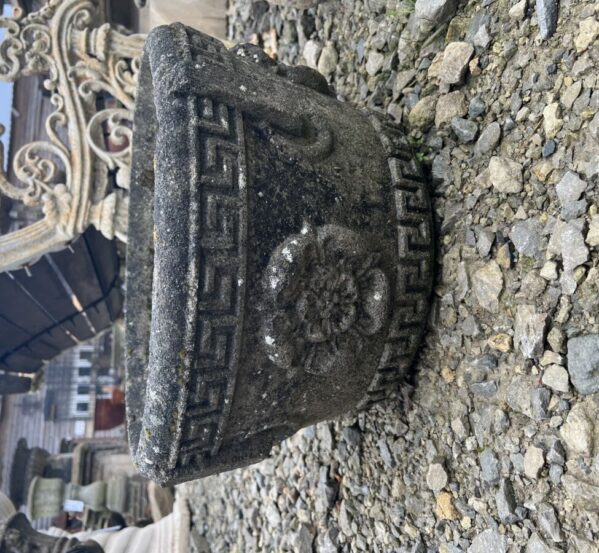 Beautiful Dark Weathered Pot