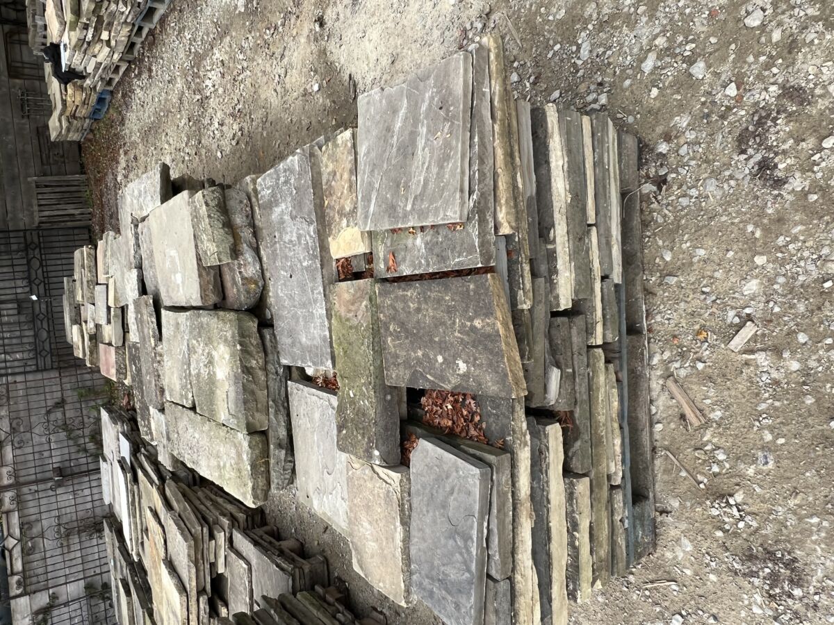 York Rbech Rocks Reclaimed B Grade Smooth Edged York - Authentic Reclamation